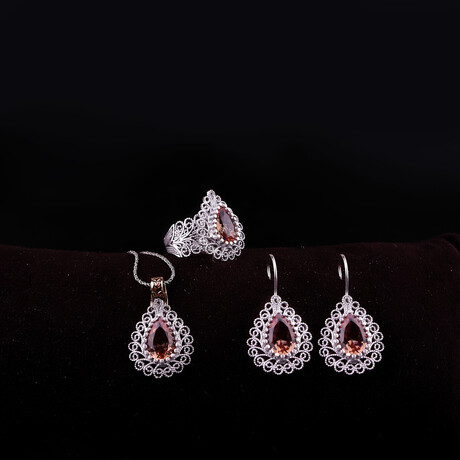 Teardrop Zultanite Jewelry // Set of 3 (3.5)