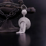 Heavy Handmade Fine Silver Necklace