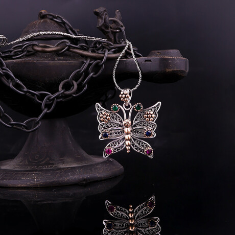 Authentic Butterfly Necklace