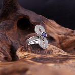 Infinity Love Sapphire Jewelry // Set of 3 (4)