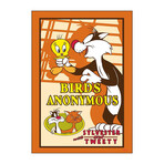 Looney Tunes // Birds Anonymouse // MightyPrint™ Wall Art // Backlit LED Frame