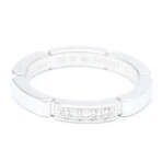 Cartier // 18k White Gold Maillon Panthere Diamond Ring // Ring Size: 4.5 // Store Display