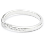Cartier // Platinum Ballerina Ring With Diamond // Ring Size: 5.25 // Store Display