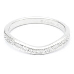 Cartier // Platinum Ballerina Ring With Diamond // Ring Size: 5.25 // Store Display