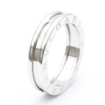 Bulgari // 18k White Gold B-ZERO1 Ring I // Ring Size: 7 // Store Display