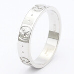 Gucci // 18k White Gold Icon Ring // Ring Size: 5.5 // Store Display