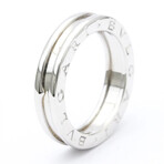 Bulgari // 18k White Gold B-ZERO1 Ring // Ring Size: 7 // Store Display