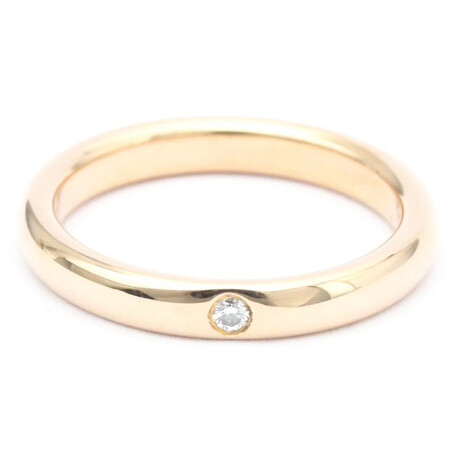 Tiffany & Co. // 18k Rose Gold Stacking Diamond Ring // Ring Size: 5 // Store Display