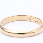 Cartier // 18k Rose Gold Wedding Band Diamond Ring // Ring Size: 5.25 // Store Display