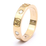 Gucci // 18k Rose Gold Icon Diamond Ring // Ring Size: 5 // Store Display