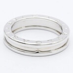 Bulgari // 18k White Gold B-ZERO1 Ring // Ring Size: 7 // Store Display
