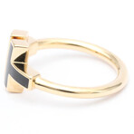 Tiffany & Co. // 18k Rose Gold T Wire Onyx Ring // Ring Size: 5 // Store Display