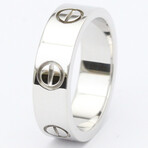 Cartier // 18k White Gold Love Ring // Ring Size: 6.5 // Store Display