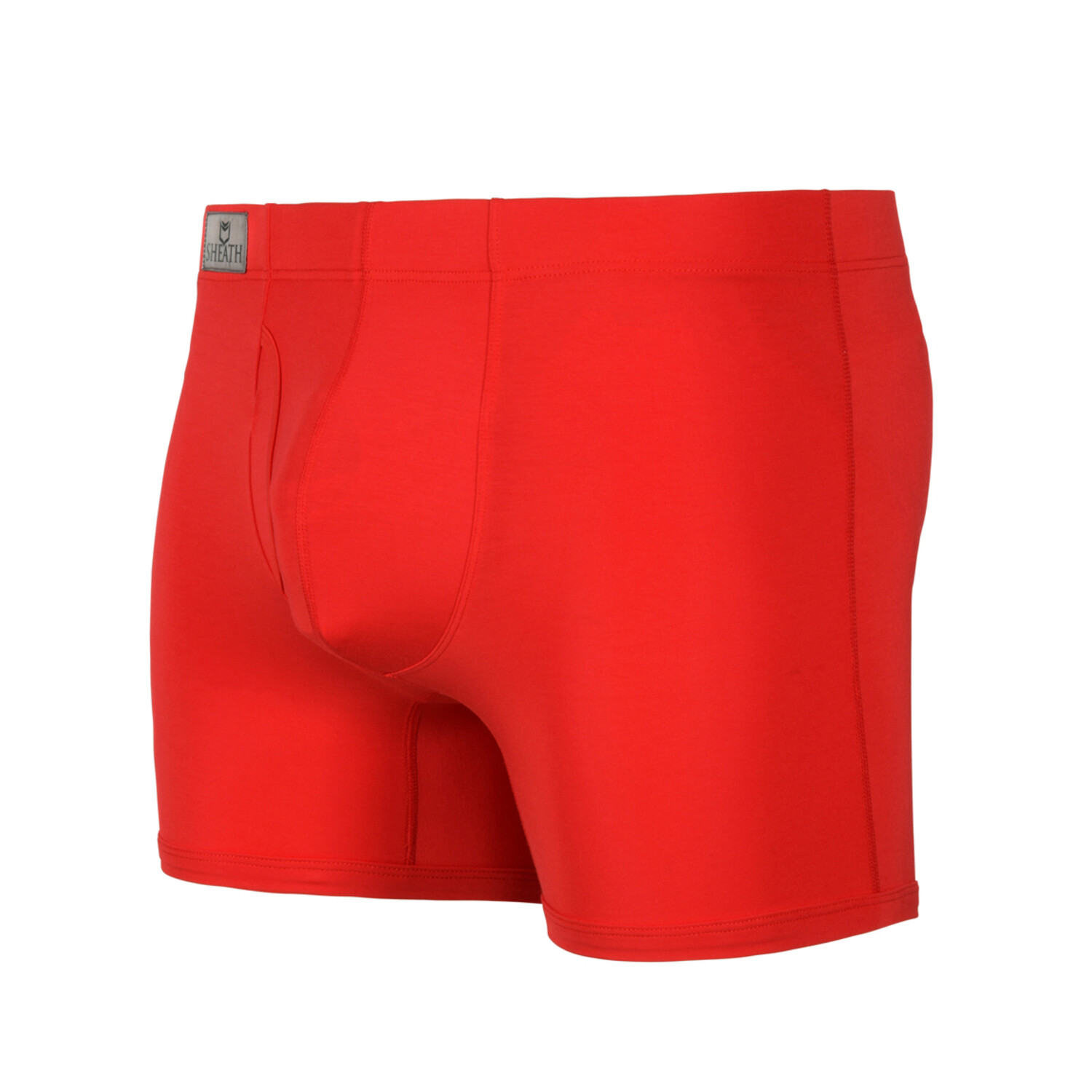 SHEATH 3.21 Men's Dual Pouch Boxer Brief // Red (Small) - Sheath Dual ...