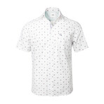 ZinoVizo // Artes Modern Slim Fit Button Up Shirts // White (L)