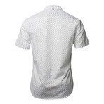 ZinoVizo // Onesse Modern Slim Fit Button Up Shirts // White (XL)