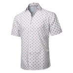 ZinoVizo // Seba Modern Slim Fit Button Up Shirts // White (M)