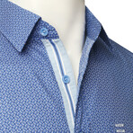 ZinoVizo // Eloy Modern Slim Fit Button Up Shirts // Blue (L)