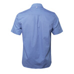 ZinoVizo // Eloy Modern Slim Fit Button Up Shirts // Blue (M)