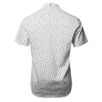 ZinoVizo // Mezos Modern Slim Fit Button Up Shirts // White (XL)