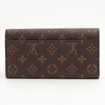 Louis Vuitton // Monogram Portefeuille Sara Fuschia Wallet