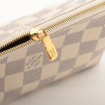 Louis Vuitton // Damier Azure Pochette Cosmetic Ivory Pouch