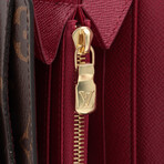 Louis Vuitton // Monogram Portefeuille Sara Fuschia Wallet