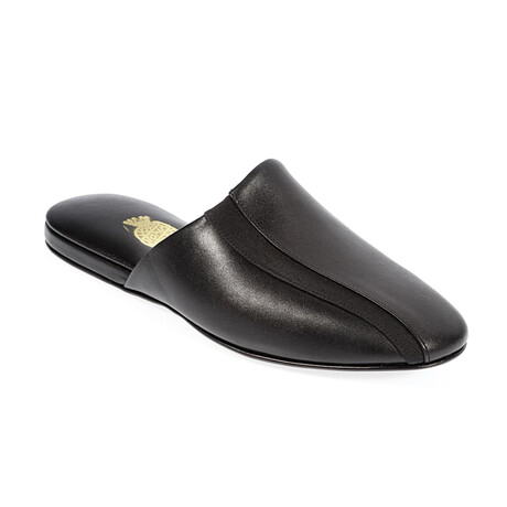 Accent Stripe Men's Mule // Black (Euro: 40)