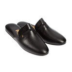 Strap Accent Men's Mule // Black (Euro: 42)