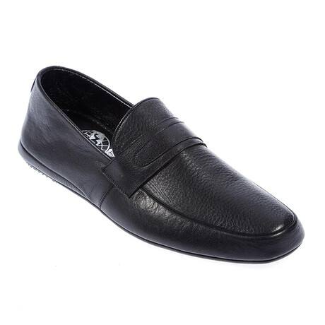 Leather Men's Loafer // Black (Euro: 40)