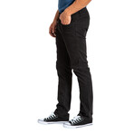 Barfly Slim Denim Jeans // Jet Black (31)