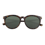 Palawan Polarized Sunglasses // Tortoise Frame + Black Lens