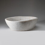 Genuine Polished Snow Quartz Bowl
