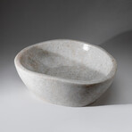 Genuine Polished Snow Quartz Bowl