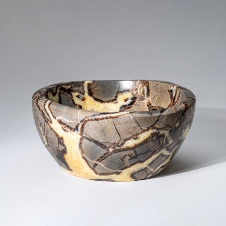 Genuine Polished Septarian Bowl // 4.5 lbs