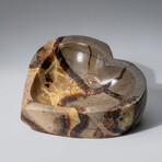 Genuine Polished Septarian Heart Bowl V.1