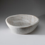 Genuine Polished Snow Quartz Bowl