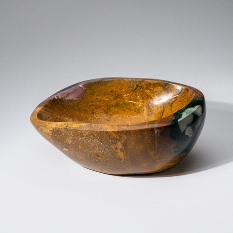 Genuine Polished Ocean Jasper Freeform Bowl V.2 // 4 lbs