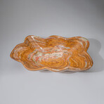 Genuine Polished Brown Banded Onyx Bowl