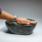 Genuine Polished Labradorite Freeform Bowl // 21 lbs