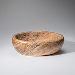 Genuine Polished Peach Moonstone Bowl // 6 lbs