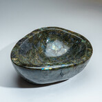 Genuine Polished Labradorite Freeform Bowl // 21 lbs