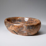 Genuine Polished Peach Moonstone Bowl // 5.5 lbs