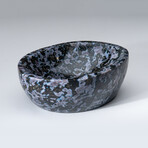 Genuine Polished Indigo Gabbro Bowl
