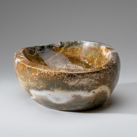 Genuine Polished Ocean Jasper Freeform Bowl V.1