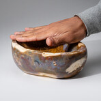 Genuine Polished Ocean Jasper Freeform Bowl V.2