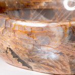 Genuine Polished Peach Moonstone Bowl // 5.5 lbs
