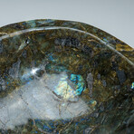 Genuine Polished Labradorite Freeform Bowl // 21 lbs