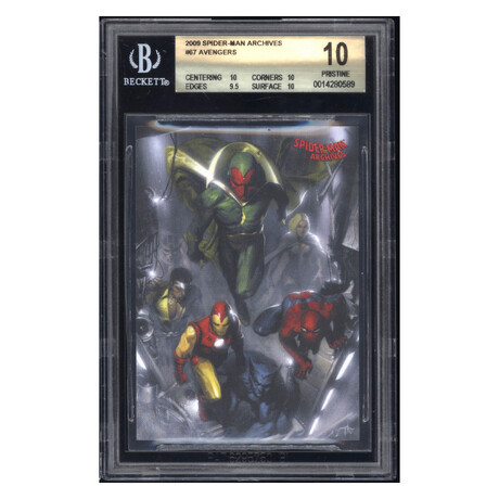 2009 X-Men Archives #67 Avengers Spider-Man Iron Man Vision // BGS 10 Pristine