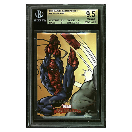 2008 Marvel Masterpieces 2 #80 Spider-Man // BGS 9.5